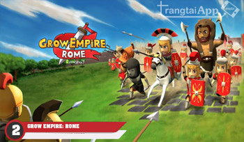 Grow Empire Rome - Top Game Chiến Thuật Hay Trên iOS