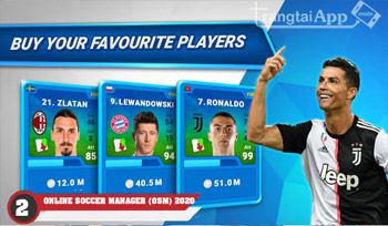 Online Soccer Manager - Top Game Quản Lý Bóng Đá Mobile