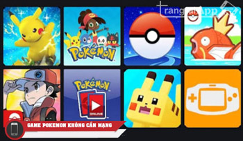 top game pokemon khong can mang 1 - Game Pokemon Không Cần Mạng